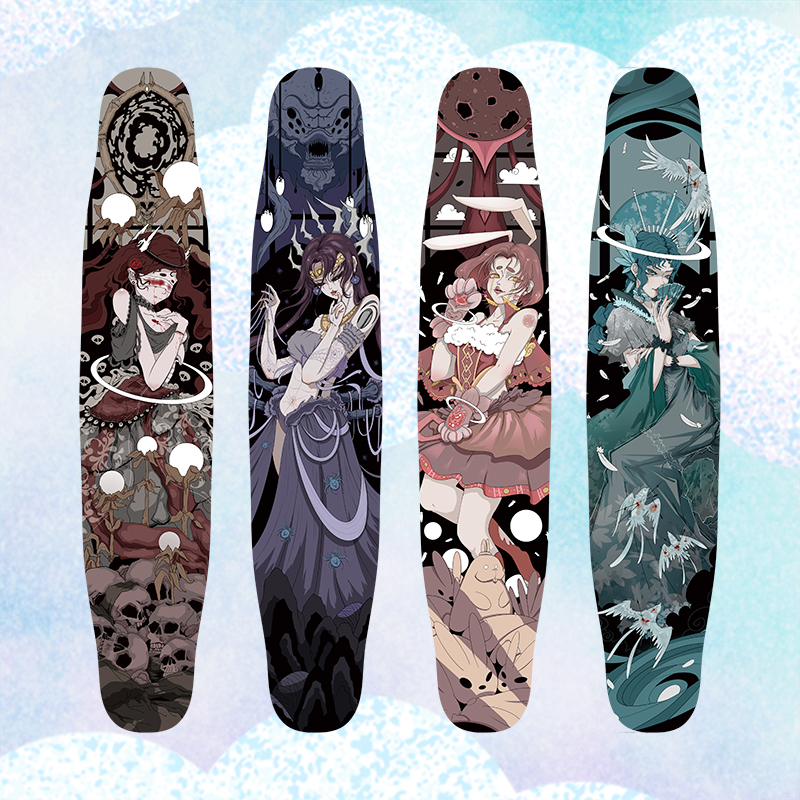 No parent board professional board daughter series male and female adult beginner four wheel skateboard brush street