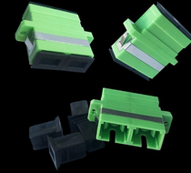 SC APC duplex flange SC square head duplex dual core coupler SC radio and television single mode duplex adapter