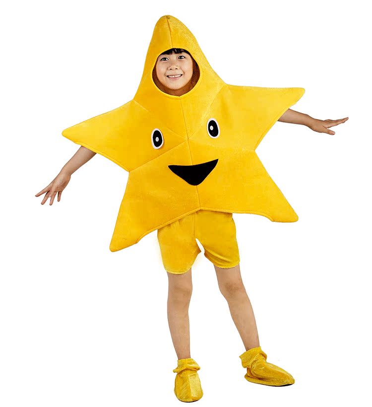 Quần áo biểu diễn rau quả cho trẻ em, ngôi sao trình diễn thời trang hoa quả ngôi sao cosplay, trang phục lễ hội phụ huynh-trẻ em trang phục hóa trang cho bé