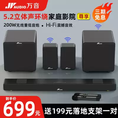 Echo Wall Audio Home Living Room Surround 5 1 Wireless Home Theater Wanyin K Song Special Set TV Audio