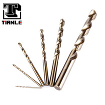  Twist drill bit straight handle cobalt-containing M35 stainless steel special rotary head metal iron aluminum alloy drill bit