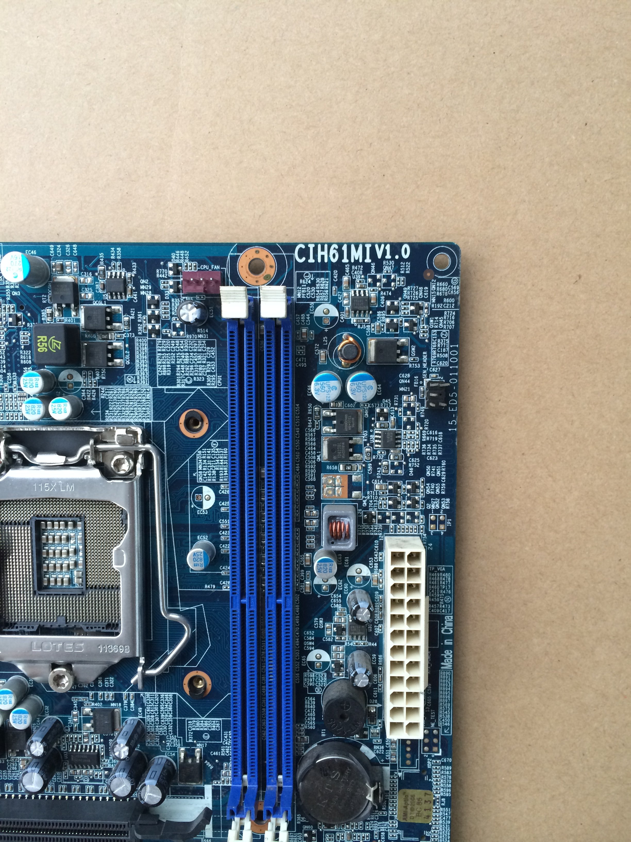 Lenovo H61 CIH61MI H61H2 LM3 V1 0 V1 1 Motherboard Jiayue S520 Jiayue S5R6