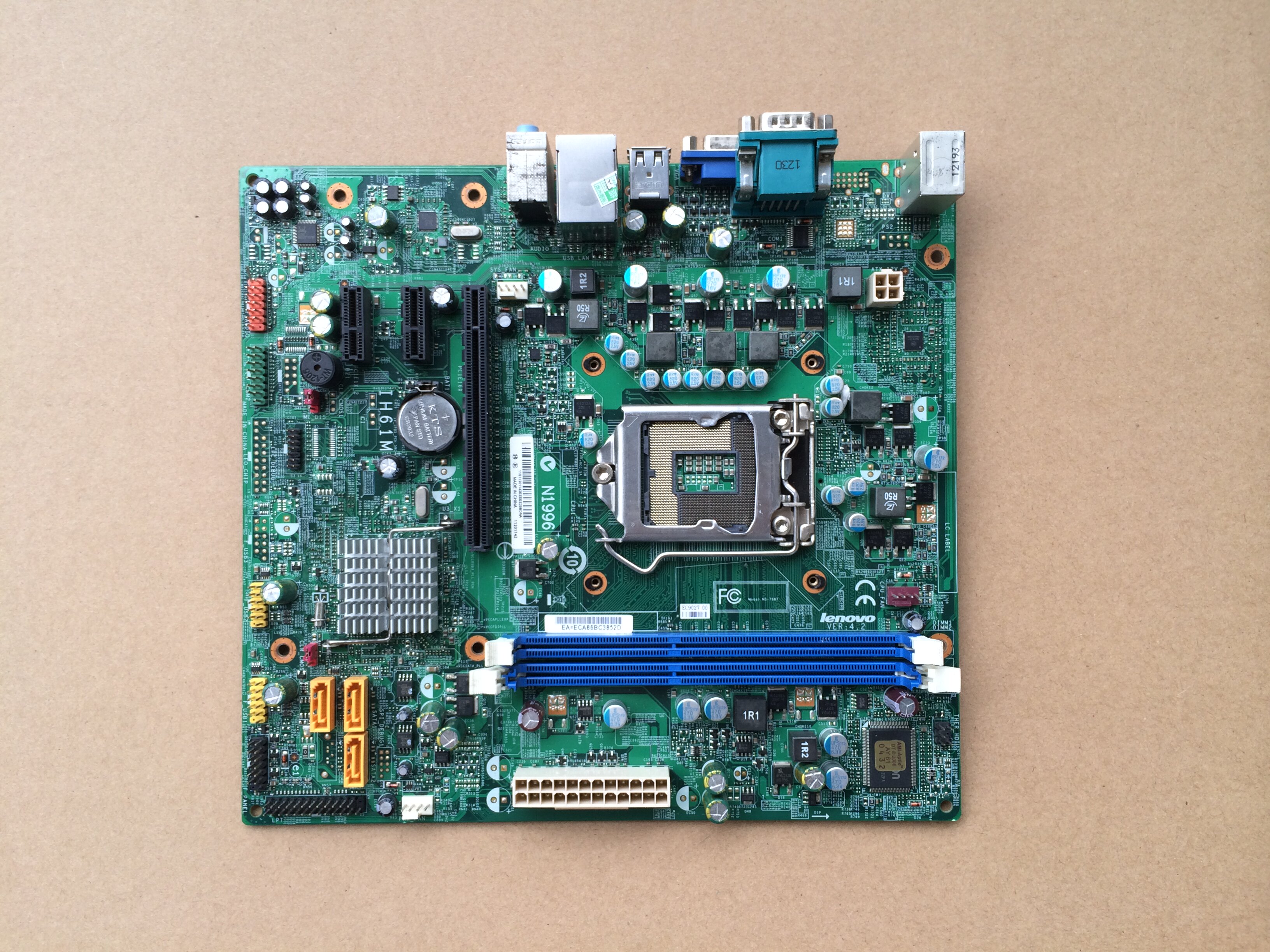 Lenovo H61 IH61M IH61MA motherboard 1155 REV:1 0 REV:4 2