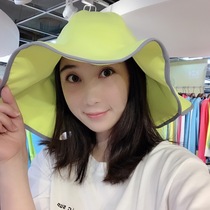  VIcki Taiwan hoii Hou Yi lotus leaf petal cap inner bristles large eaves sun hat