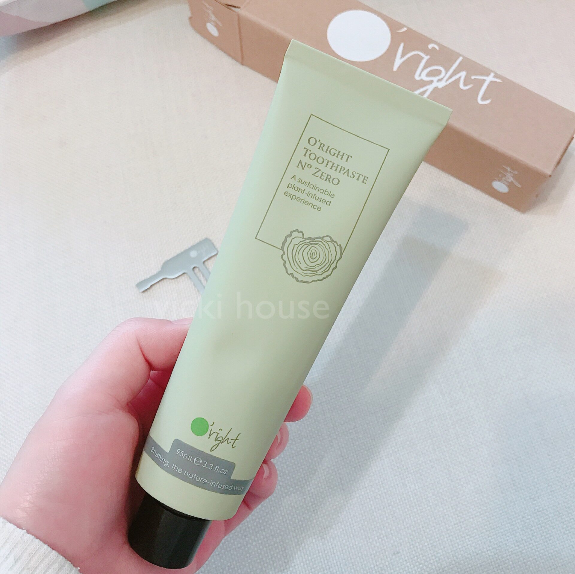 Vicki Rooted toothpaste L' Eide source wood toothpaste eco-friendly toothpaste breath fresh and bright white