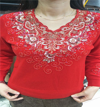 Special sale on gorgeous style woolen sweaters for moms to wear outside