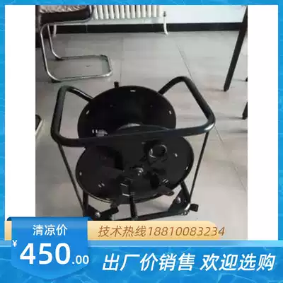 Yixuan hand-cranked electric cable winding car Take-up device Mobile cable spool winding plate 100 meters empty plate