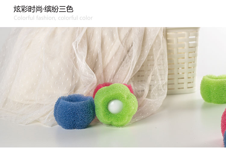 cây lăn lông quần áo UdiLife mềm ball bóng giặt Máy giặt xung quanh quần áo không vướng vào ma thuật khử trùng bóng giặt - Hệ thống giá giặt máy cắt lông áo len