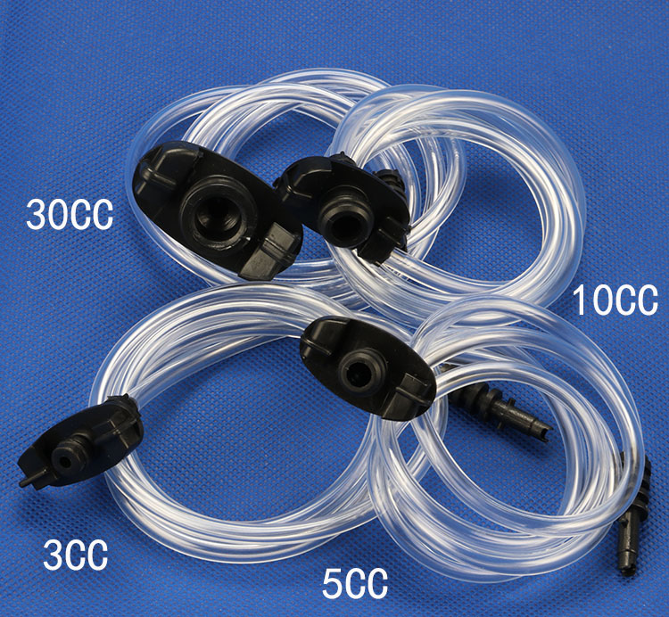 50CC30CC Dispenser Black Lightproof Adapter 10CC Syringe Adapter Connection Tube Connector 5CC