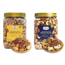 Sams Selected Imported Original Salted Baked Mixed Nuts 1 1kg Canned Cashew Nuts Snacks for Children and Pregnant Women