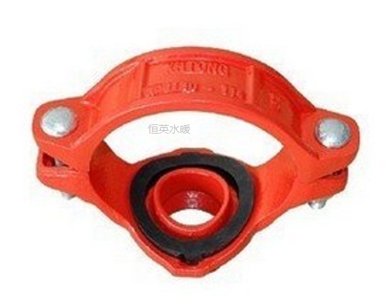 Trench pipe fittings fire trench machinery tee-clamp mechanical tee