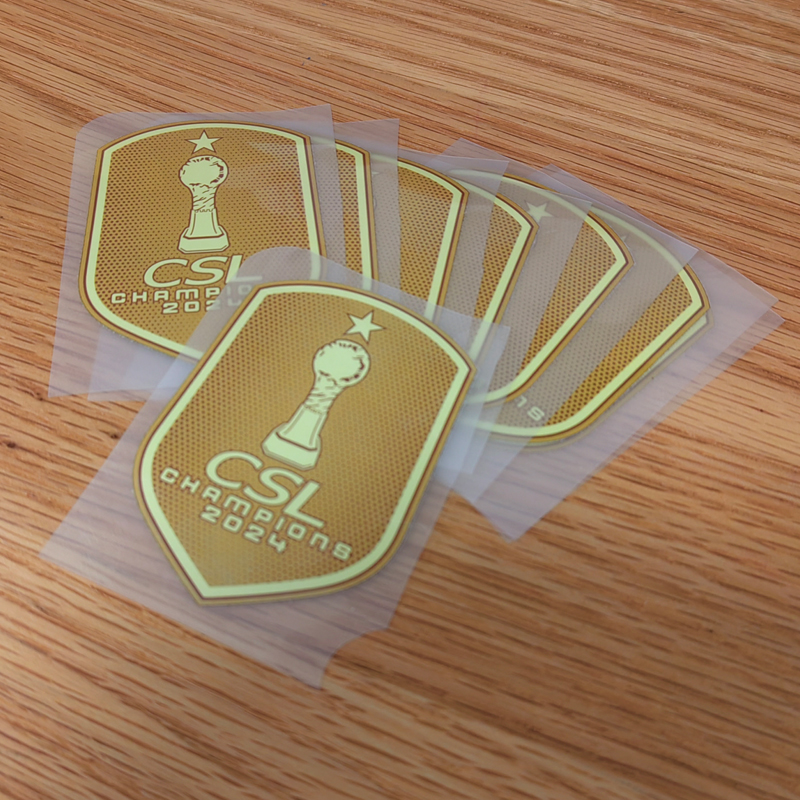 2024年中国スーパーリーグ上海港チャンピオンシールド レアルマドリード バルセロナ インテルミラノ 熱転写サッカージャージ ホットスタンプバッジシールド