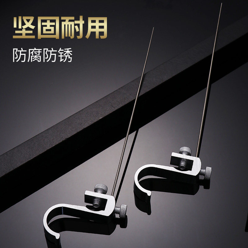 Competitive fishing stainless steel hook picker off fish fly knock single needle fish picker gear needle off hooker fish guard hook remover fish