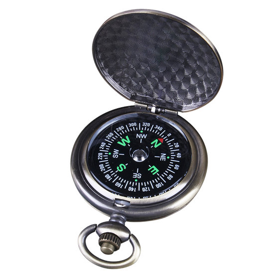 Outdoor compass children's primary school second grade special compass high-precision car sports pocket watch compass north needle