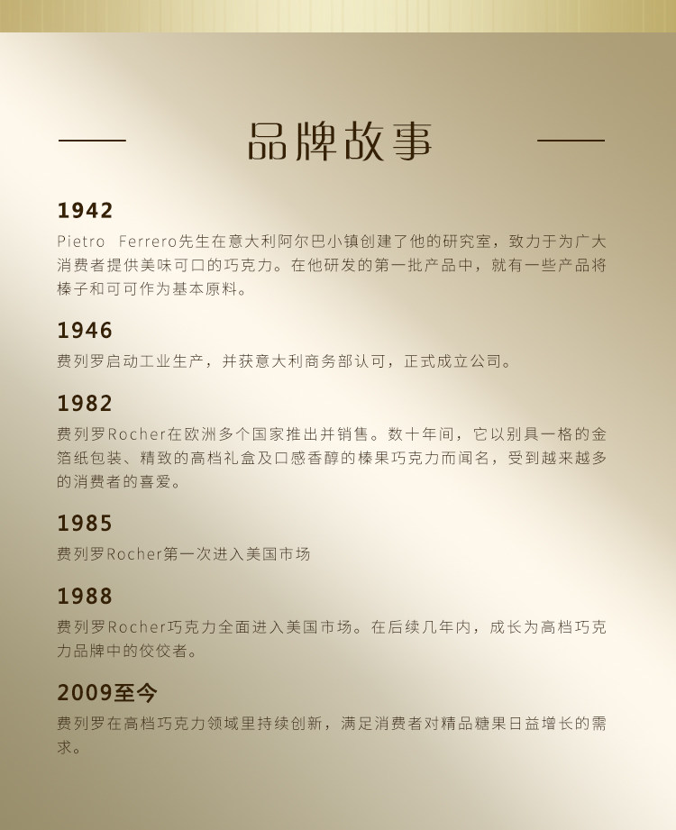 意大利 费列罗 榛果威化巧克 8粒方盒*2盒 图7