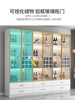 Glass Trendy Small Wine Cabinet Display Cabinet Living Room 2023 New Model Wine Rack High-End Light Luxury Modern Home Wall-Mounted Commercial Use