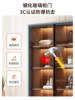 Glass Door Sliding Door Bookcase Display Cabinet for Figurines, Lego Models, Toys, Blind Boxes, Home Living Room Wine Cabinet Bookshelf