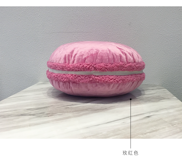Macaron rắn màu sofa gối gối tựa đầu ghế đệm vành đai văn phòng gối để sofa