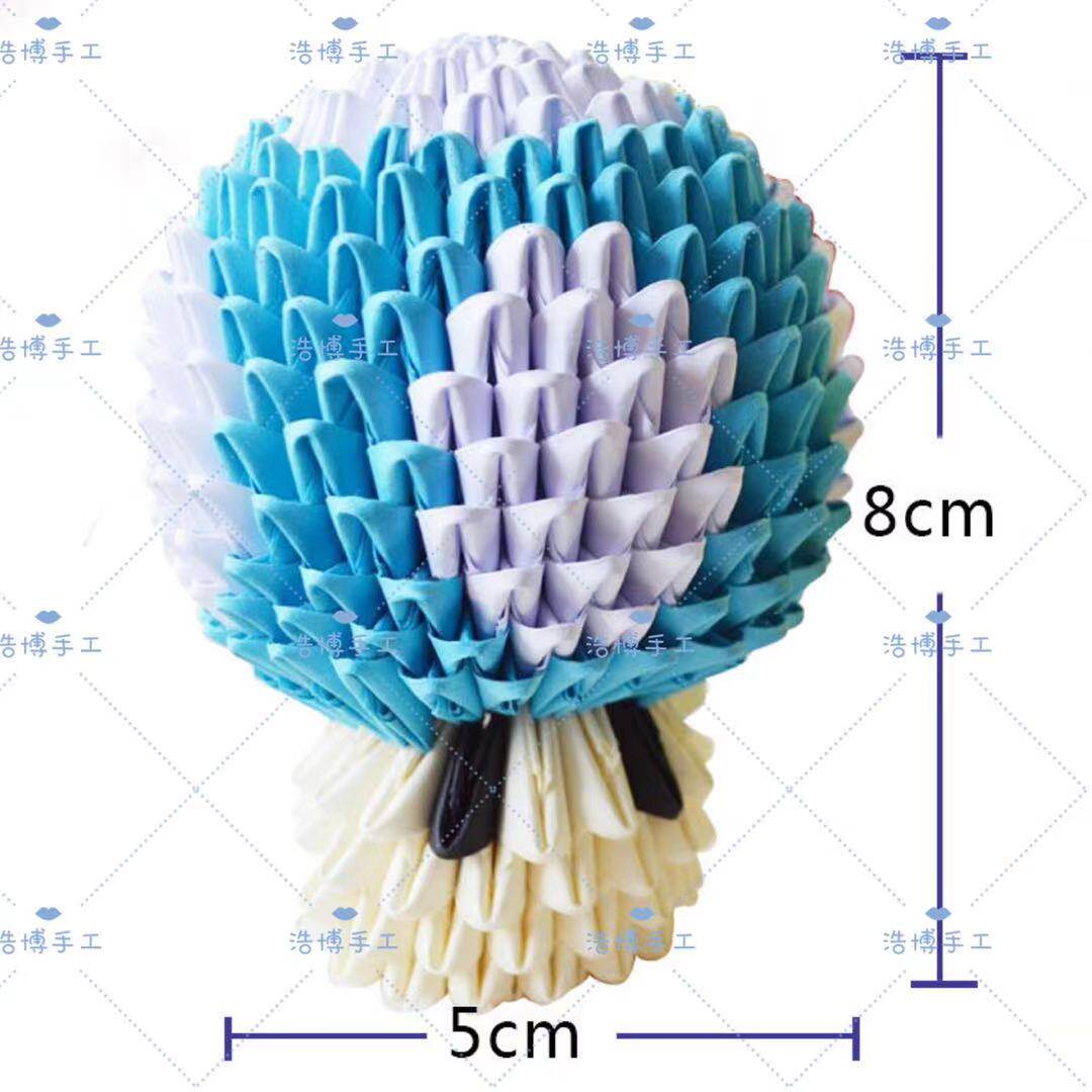 Haobo buy one get one free handmade creative birthday triangular insert three-dimensional origami colorful mushroom material package semi-finished products - Taobao