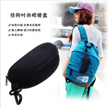 Sun glasses Box Ink Box Retro 2021 Large Men and Women Korean Portable Men Anti-Pressure Zipper Glasses Case