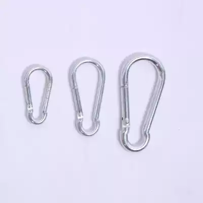 Safety buckle adhesive hook insurance escape Hook spring hook open ring carabiner key fast hanging safety hook