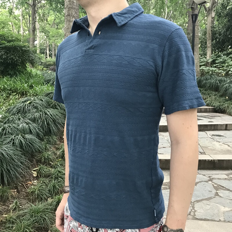 Banks Journal Organic Cotton Pharoahs Polo Shirt Thin Style Apl0004