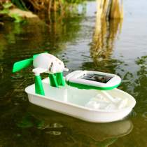 Technology small production diy material Solar toy windmill science experiment robot diy student physics toy