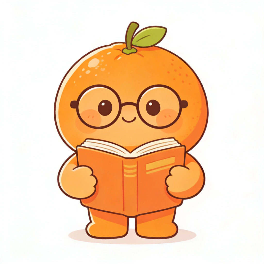 小橘书香创意生活的LOGO