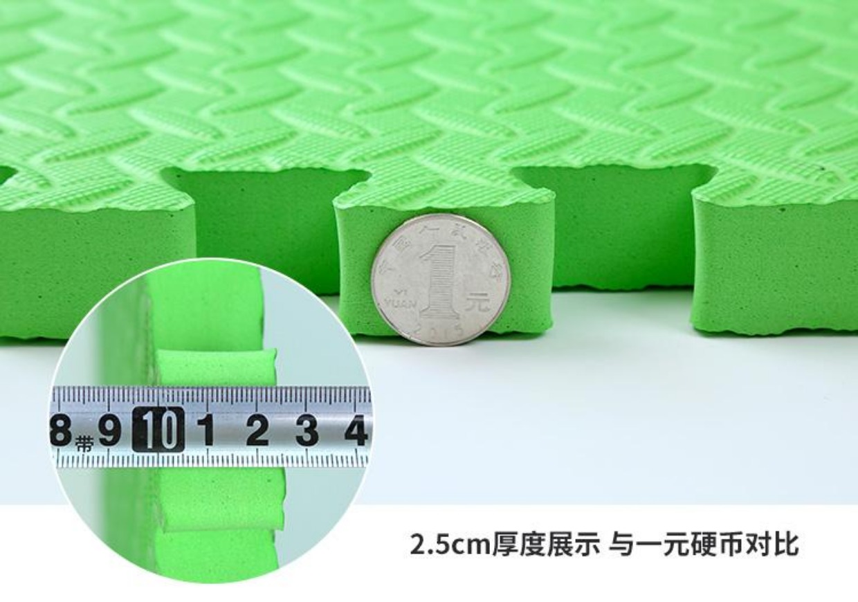 Thảm tập thể dục màu đen cho sàn nhà Lớn trẻ em bò thảm khâu dày lên Thảm sàn phòng ngủ 60 - Thảm sàn thảm để chân