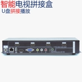 4 Smart TV Stitching Box U Disk Play 1 в -4 HDMI TV Sievant Processor VGA