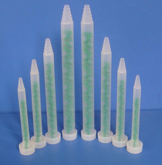 Dynamic mixing tube Inlet MIXPAC dynamic mixing tube MR10-12 AB mixing tube Dispensing nozzle Mixing tube