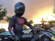 Stone carbon bicycle riding slippery clothes a set of pants inner leather clothes wear sweat clothes