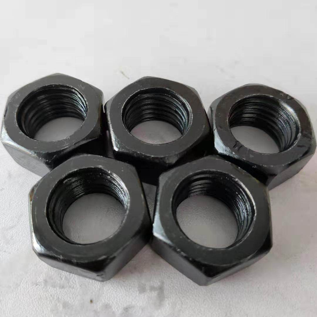 8 8 high-strength, low-nut black hexagon nut nut M6 8 10 12 14 16 18 20-M100