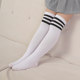 Spring and summer boys and girls medium socks striped children's long knee socks baby high socks football socks short socks for students