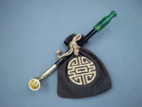 20 см зеленого агата рта