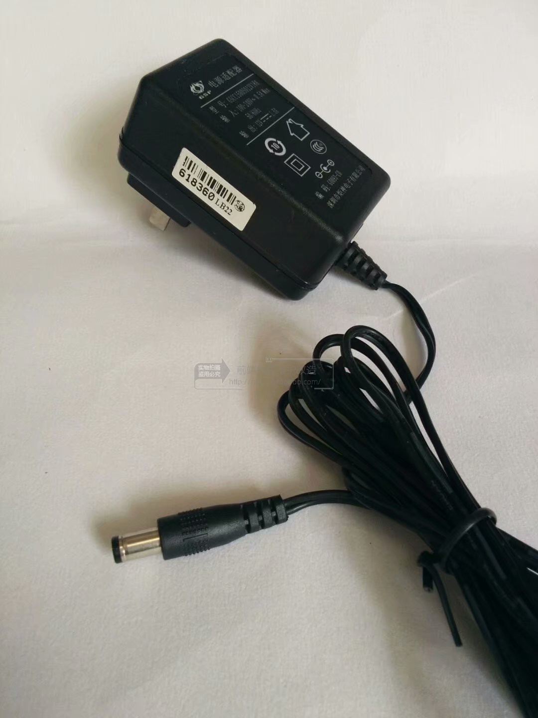 gscc1500s012v18a Power supply connector Enter 100-240v ~ 0 5amax50-60hz12v-1 5
