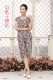 Phụ nữ trung niên mùa hè cotton nhân tạo dày cotton mùa hè Quần áo phụ nữ mẹ chồng bà mẹ bộ đồ ngủ - Quần áo của mẹ áo khoác cho phụ nữ 50 tuổi