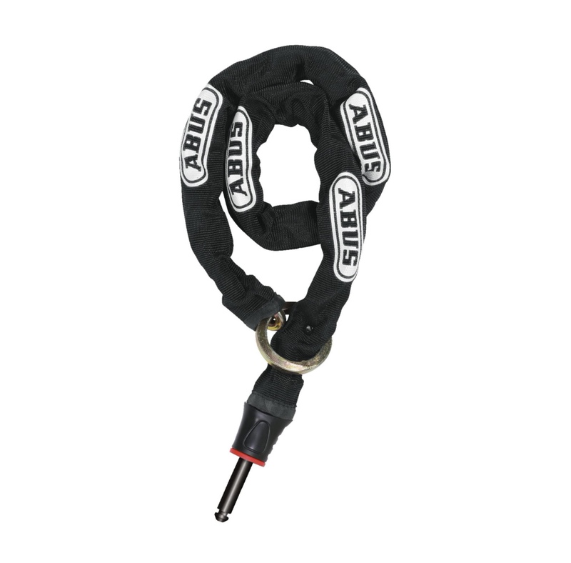 Abus Frame Lock Chain 6/8Ks - Secondary Bicycle Protection 85cm Long - Black, Can Be Equipped with a Horseshoe Lock