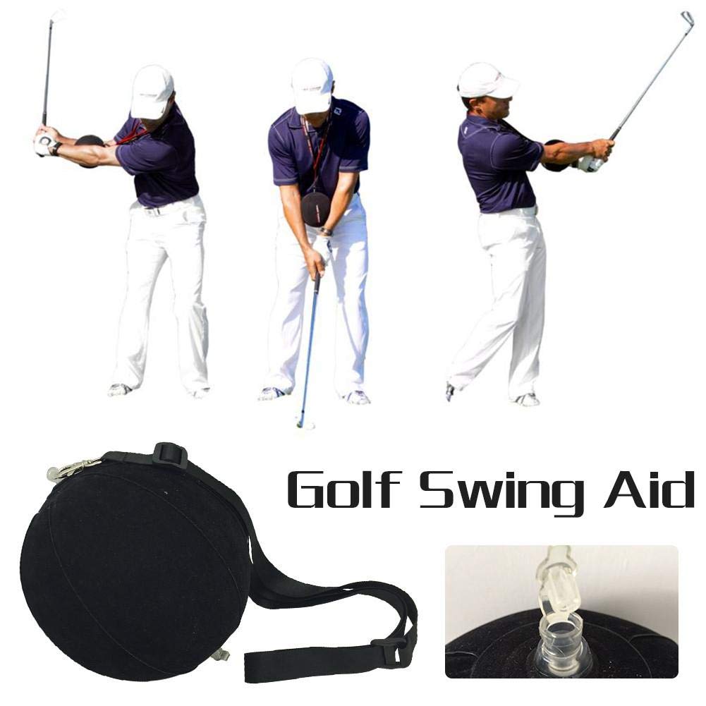  Golf Smart Ball Swing Exercises Instrumental Impact Ball Fixed Arm Posture Assistive Correction Trainer