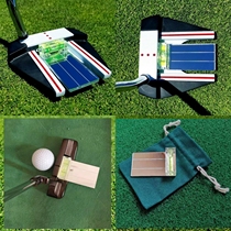 2023 new golf putting practice device putting balance corrector putting level advanced 2 strokes