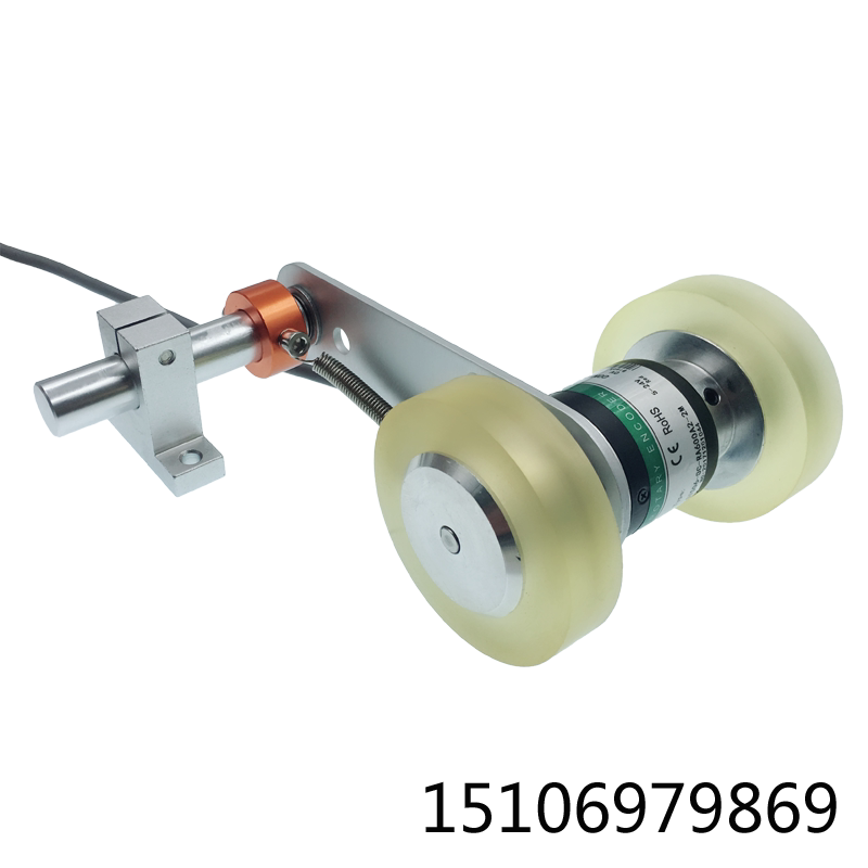 6mm through hole solid double shaft encoder incremental type photoelectric two-wheel meter meter bracket set