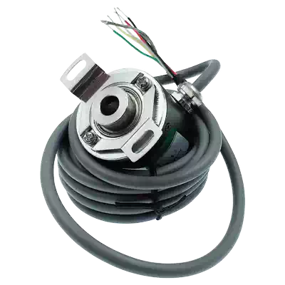 Hollow shaft photoelectric rotary encoder ZKP3808 2000 pulse 2000 line ABZ three phase 5-24V