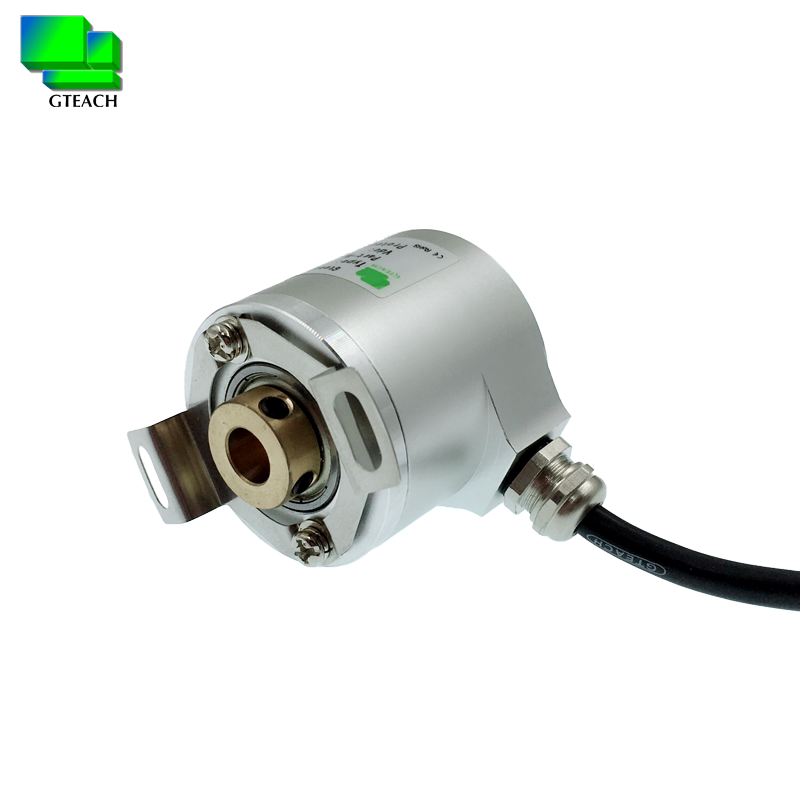 High speed high anti-interference 8mm hollow shaft photoelectric rotary encoder GSK3808 100-5000 pulse line