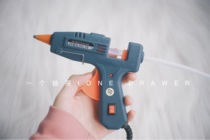 "A drawer" diy handmade household tools small 25w hot melt glue gun 7mm glue stick