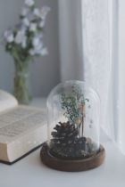 One drawer ins plant fragrant lavender flowers bedroom with handmade diy material bag birthday present