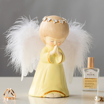 Cartoon Angel Baby Swing Piece Nordic Creativity Cute Childrens Room Adornment Home Living Room Furnishing Light Extravagant