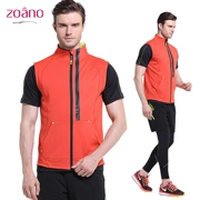 Zoano Zona 2016 nam mới vest vest thể thao mùa xuân không tay đứng cổ áo chống gió giản dị