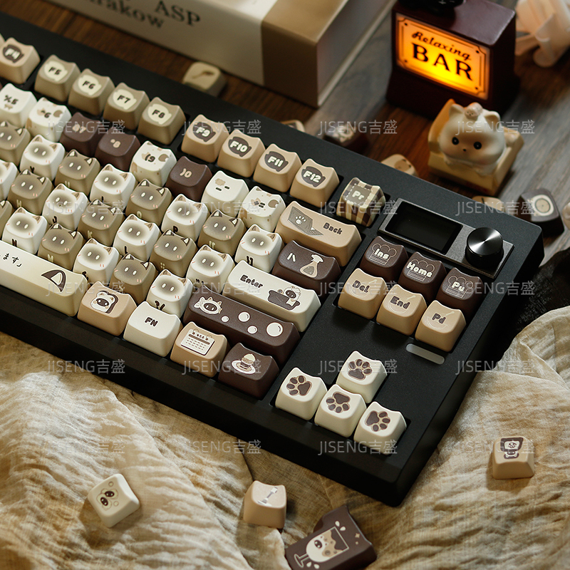 Gmk87 Three-Mode Mechanical Keyboard Customization Kit Gasket Bluetooth Wireless Finished Product Via Screen Mahjong Sound Gmk87 Three-Mode Mechanical Keyboard Customization Kit Gasket Bluetooth Wireless Finished Product Via Screen Mahjong Sound