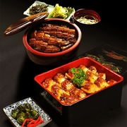 hộp đựng cơm cắm điện Khuyến mãi 鳗 hộp cơm trưa sushi hộp cơm trưa một lớp có nắp hộp bento Nhật Bản hộp takeaway hộp ưu đãi đặc biệt - Hộp cơm điện sưởi ấm hộp cơm thermos