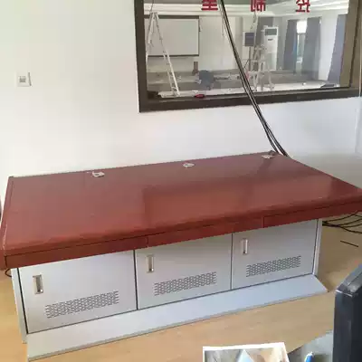 Luxury wood surface painting console 3 three-station monitoring console 2 double monitoring console Five-union console